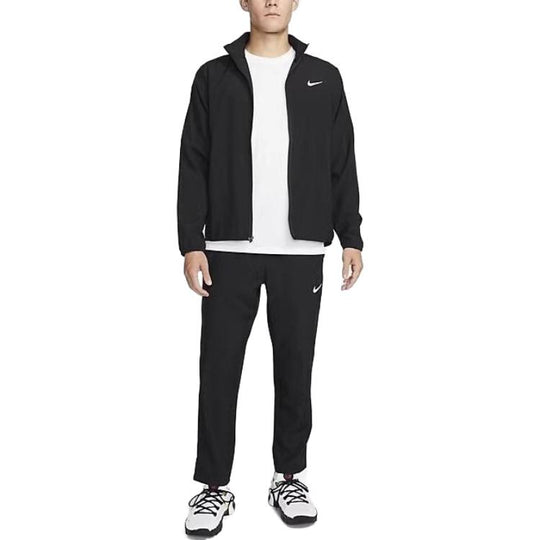 Nike Form Dri-FIT Open Leg Multi-Function Trousers 'Black' FB7491-010 ...