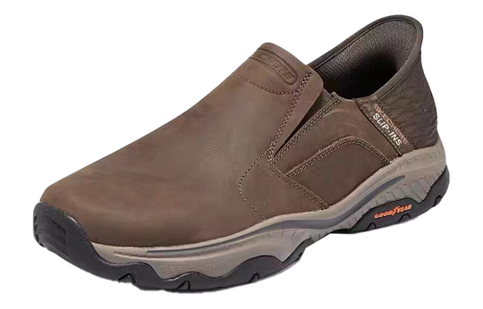 Skechers Slip-ins Relaxed Fit Craster Lanigan 'Dark Brown' 204847-CDB ...