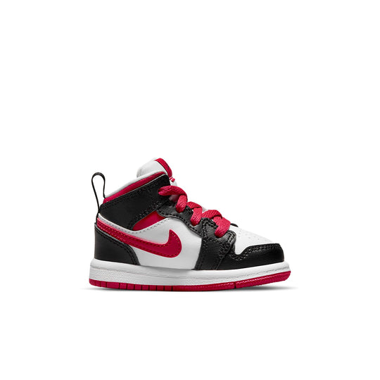 (TD) Air Jordan 1 Mid 'White Very Berry' 640735-016-KICKS CREW