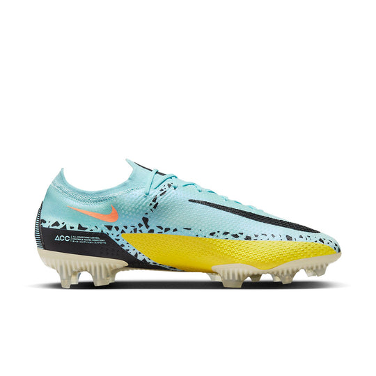 Nike Phantom GT2 Elite FG 'Glacier Ice Yellow Strike 'Blue Yellow'  CZ9890-407