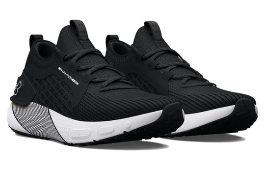 (WMNS) Under Armour HOVR Phantom 3 SE 'Black White' 3026584-002-KICKS CREW