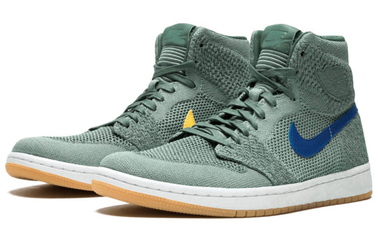 Jordan 1 outlet flyknit clay green