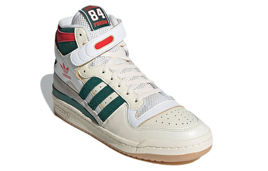 adidas Originals Forum 84 High Shoes 'Cream White Collegiate Green Red' GX9055