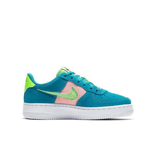 (GS) Nike Air Force 1 Low 'Transparent Blue Swoosh' CJ4093-300