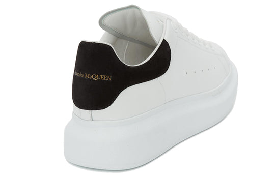 Alexander mcqueen white hot sale black suede