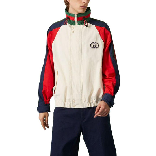 Gucci Cotton Nylon Jacket With Patch 'Multicolor' 747369-ZANYS-9791