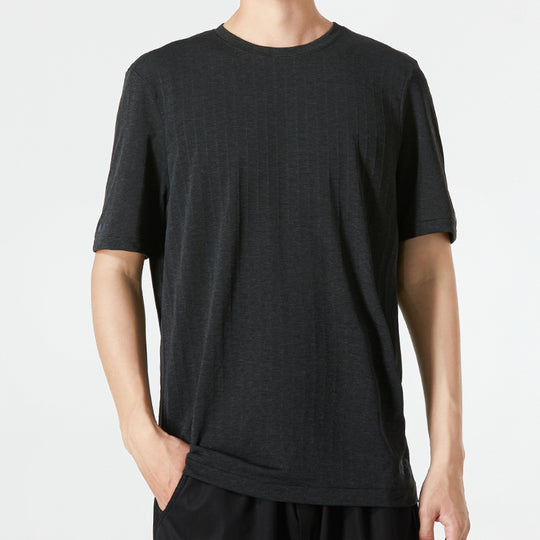 Under Armour RUSH Seamless Short Sleeve 'Black' 1373724-001-KICKS CREW