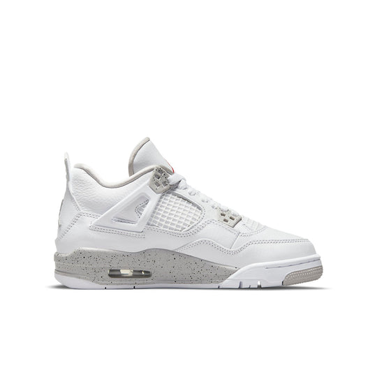 (GS) Air Jordan 4 Retro 'White Oreo' DJ4699-100