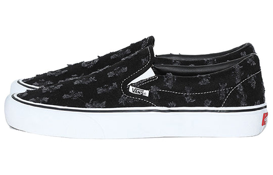 Vans Supreme x Slip-On 'Black Hole Punch Denim' VN0A38DD2DC