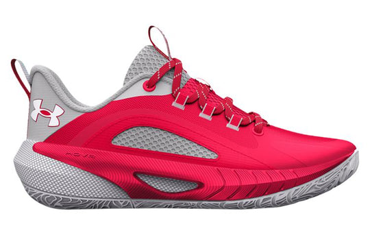 (WMNS) Under Armour HOVR Ascent 2 'Red Halo Grey' 3025681-600