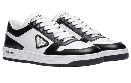 (WMNS) PRADA Downtown Trainers 'Black White' 1E792M_3LKG_F_0964