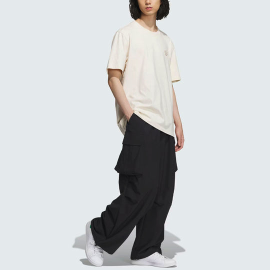 adidas originals Logo Cargo Pants 'Black' IY9495 - KICKS CREW