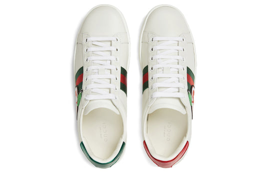 (WMNS) Gucci Ace Low 'GG Apple Patch - White' 611377-DOPE0-9064 - KICKS ...