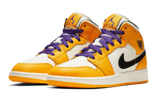 Jordan 1 mid 2024 lakers release date