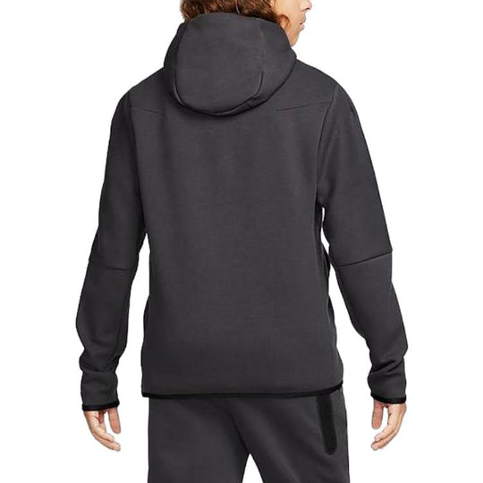 Nike Tech Fleece Pullover Graphic Hoodie 'Black' DX0577-060 - KICKS CREW