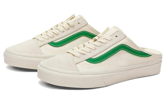 Vans Style 36 Mule Low Tops Casual Skateboarding Shoes Unisex White Green VN0A7Q5YRFX