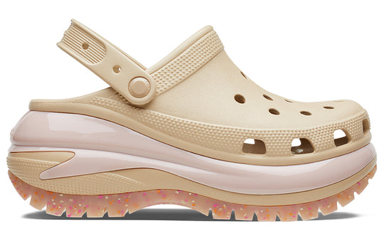 (WMNS) Crocs Classic Mega Crush Clog 'Chai Multi' 207988-2ZM