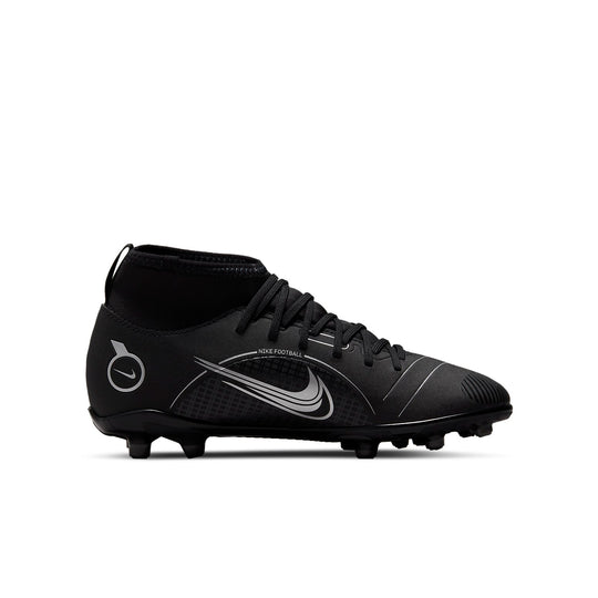 (GS) Nike Mercurial Superfly 8 Club MG 'Black Metallic Silver' DJ2894-007