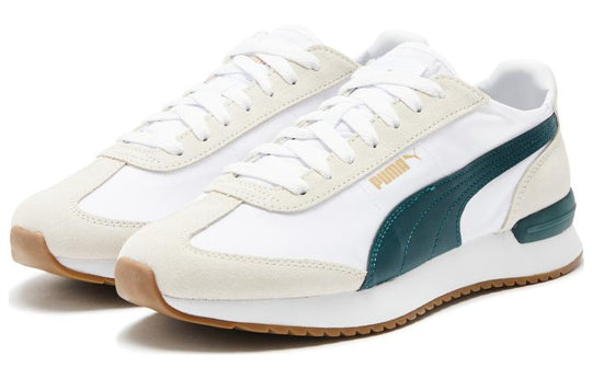 PUMA R78 Wind Nylon 'White Green' 392901-07 - KICKS CREW