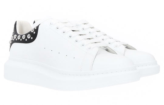 Alexander McQueen Oversized Sneaker 'White Black Studded' 662643WHTQQ9089