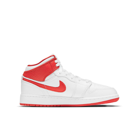 (GS) Air Jordan 1 Mid '85' DH0200-100 Big Kids Basketball Shoes  -  KICKS CREW