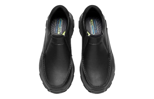 Skechers Respected Catel 'Pure Black' 204321-BLK - KICKS CREW