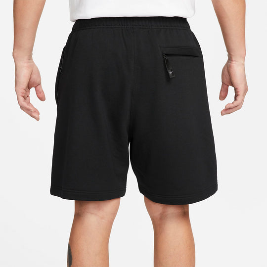 Nike Lab Solo Swoosh Shorts 'Black' DX0818-010-KICKS CREW