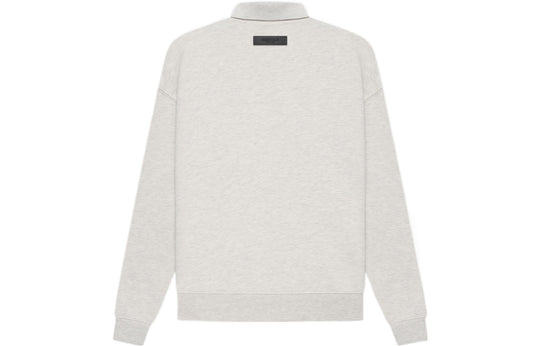 Fear of God Essentials L/S Polo (SS22) Dark Oatmeal