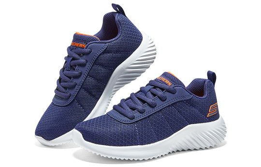 (GS) Skechers Bounder - Karonik Shoes 'Blue Orange' 403745L-NVY