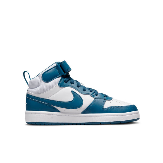 (GS) Nike Court Borough Mid 2 'White Marina' CD7782-108 - KICKS CREW