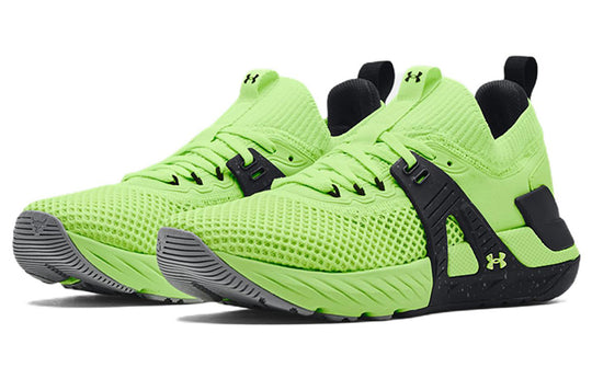 Under Armour Project Rock 4 Training Shoes 'Quirky Lime' 3023695-303