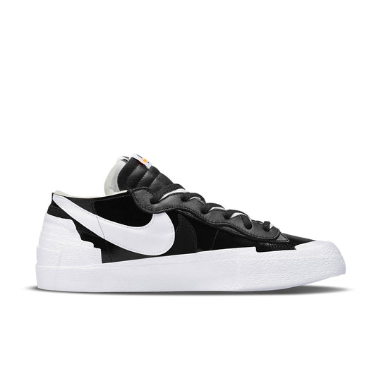 Nike sacai x Blazer Low 'Black Patent' DM6443-001-KICKS CREW