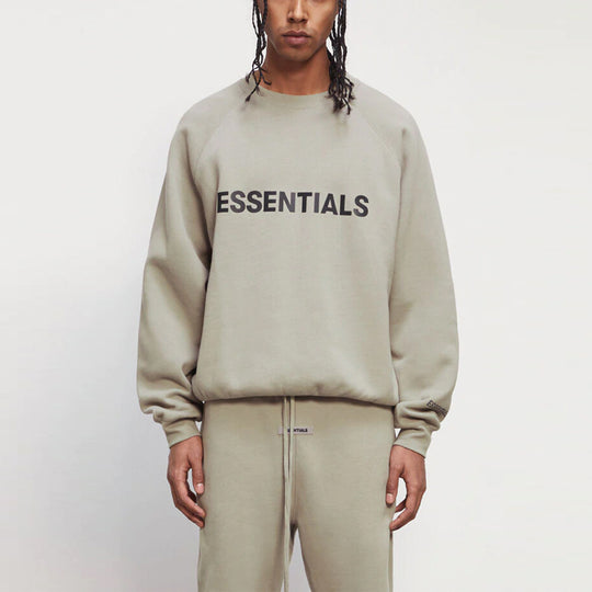 Fear of God Essentials FW20 Crew Neck Sweatshirt 'Moss' 192250500209245