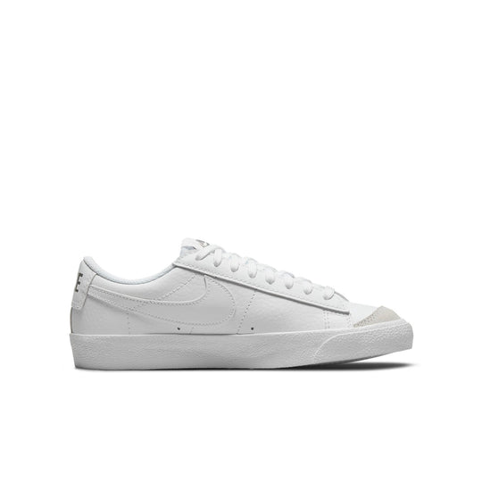 (GS) Nike Blazer Low '77 'White Flat Pewter' DA4074-110