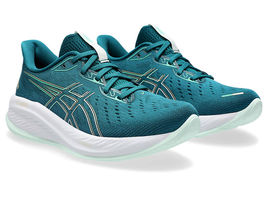 (WMNS) ASICS GEL-CUMULUS 26 Neutral Trainer 'Teal' 1012B599-300 - KICKS ...