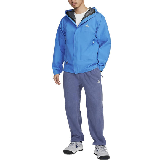 Nike Acg Sf Cascade Rain Hoodie Jacket 'Blue' DV9416-435