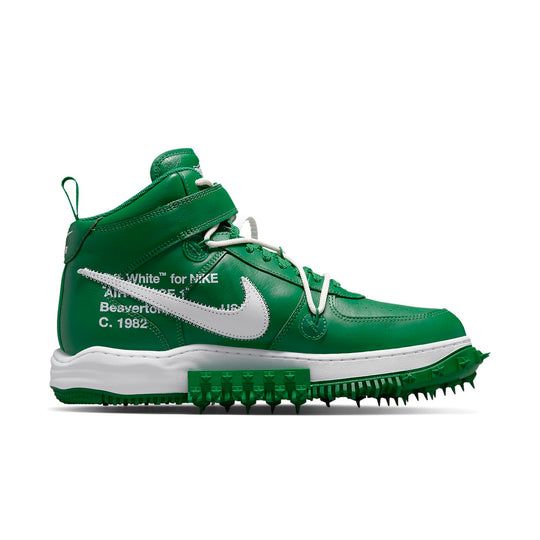 Nike Off-White x Air Force 1 Mid SP Leather 'Pine Green' DR0500-300 ...