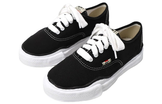 Maison MIHARA YASUHIRO BAKER OG Sole Canvas Low-top Sneaker 'Black' A02FW704-BLK