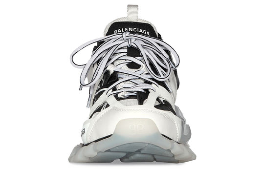 Balenciaga Track Sneaker 'Clear Sole - White Black' 647742W3BZ29010