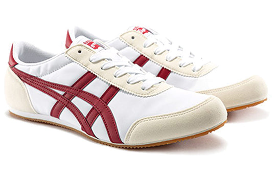 Onitsuka Tiger Track Trainer White Red 1183B477-100-KICKS CREW