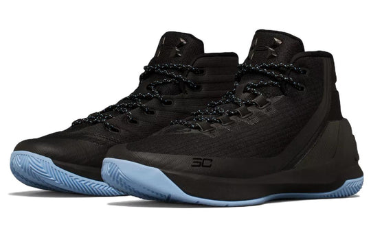 Curry 3 black store and blue