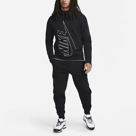 Nike Tech Fleece Men's Graphic Joggers 'Black' DX0581-010 - KICKS CREW