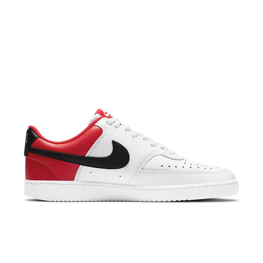 Nike Court Vision Low 'White University Red' DH0851-100 - KICKS CREW