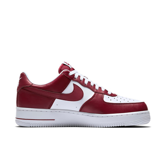 Nike AIR FORCE 1 LOW 'White Red' AQ4134-600 - KICKS CREW