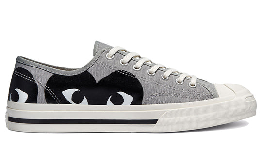 Converse x COMME des GARCONS PLAY Jack Purcell 'Drizzle Black' 171259C ...