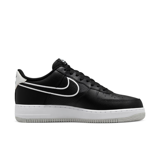 Nike Air Force 1 '07 'Embroidered Swoosh - Black' FJ4211-001-KICKS CREW