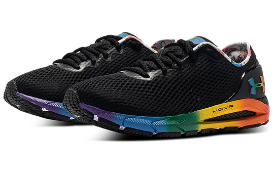 Under Armour HOVR Sonic Pride Rainbow Black Womens 7.5 Running