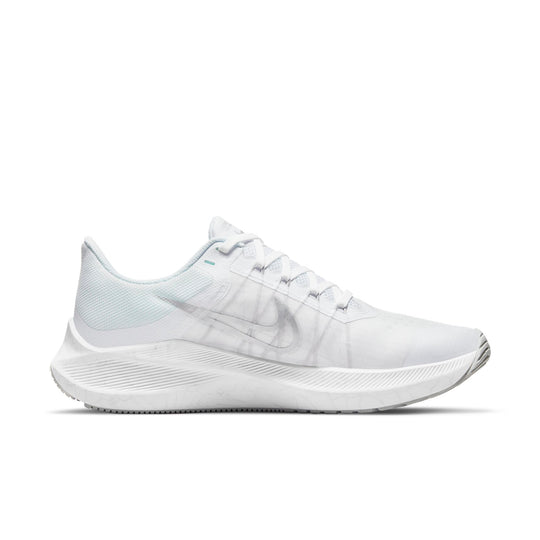 (WMNS) Nike Zoom Winflo 8 'White Metallic Silver' CW3421-104