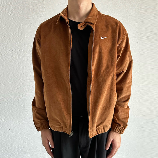 Nike Life Harrington Cord Jacket 'Brown' DX9071-270