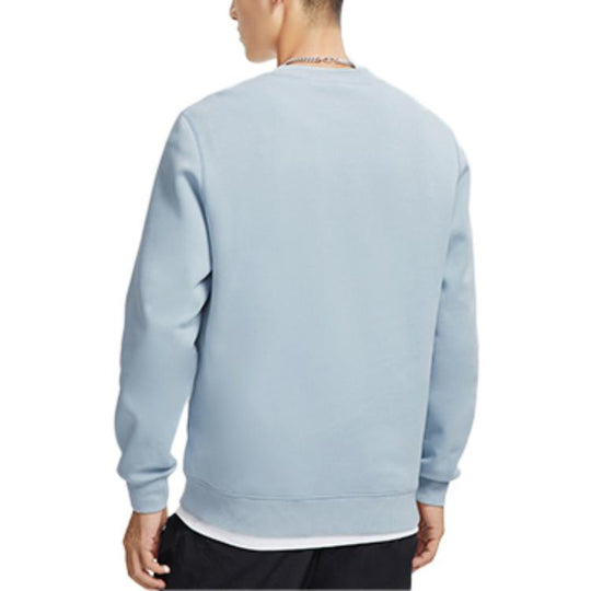 Li-Ning BadFive Logo Sweatshirt 'Light Blue' AWDR775-5